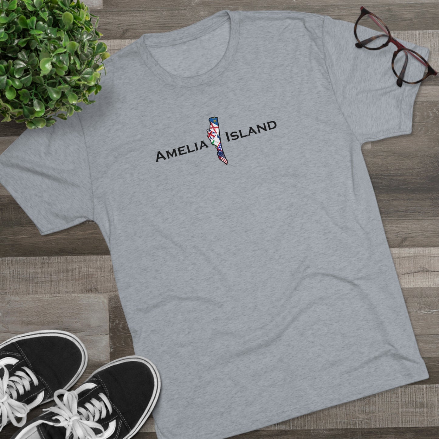 The Out of Towner (Unisex Tri-Blend Crew Tee)