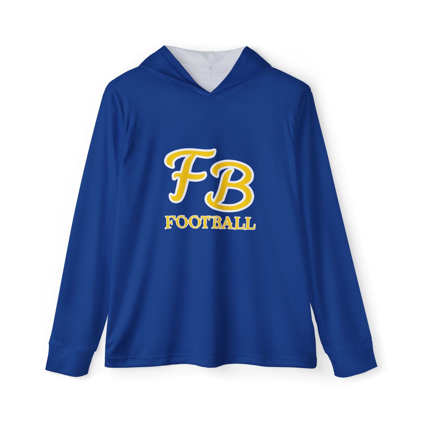 Football FB Logo Warmup Hoodie — Men's Athletic Team Hoodie