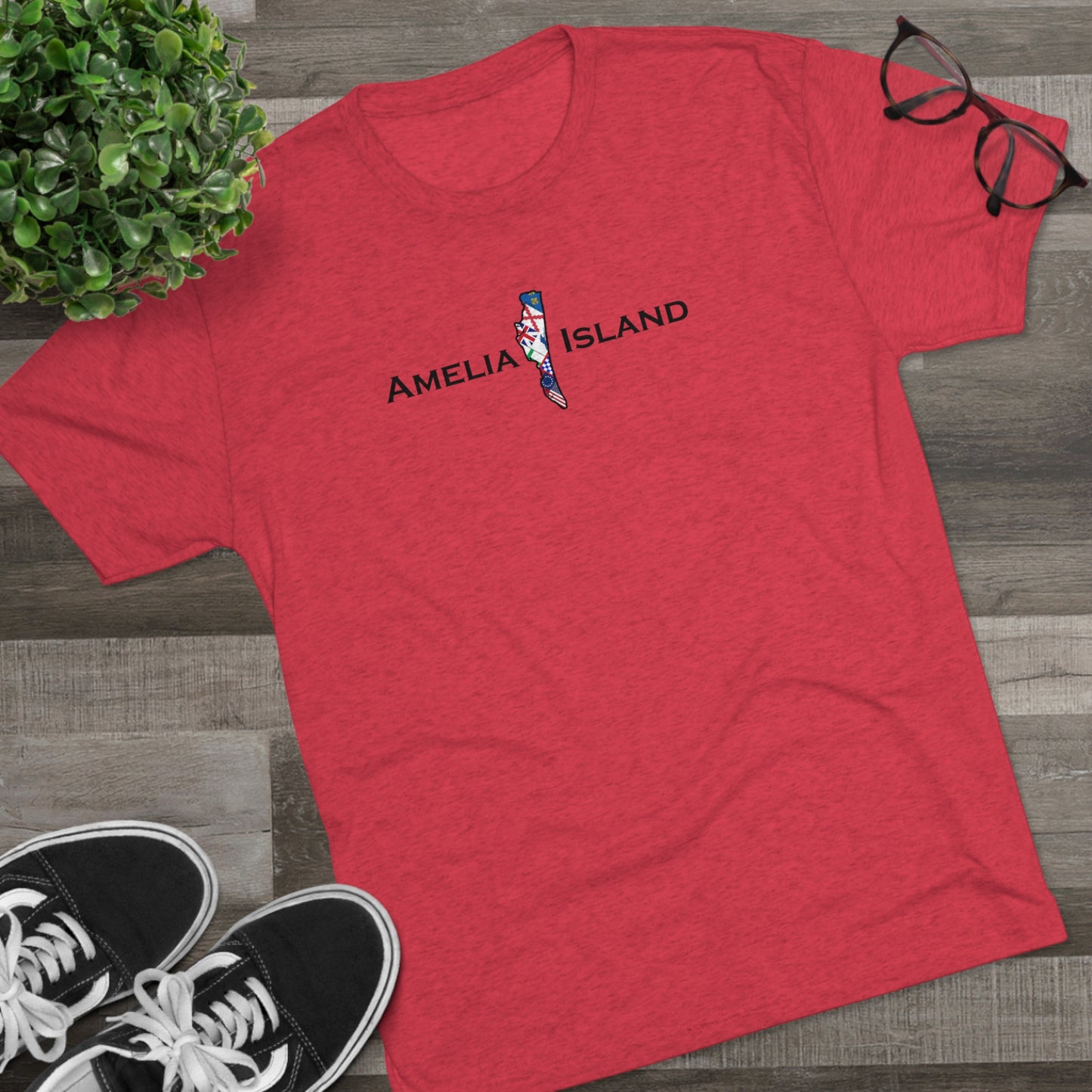 The Out of Towner (Unisex Tri-Blend Crew Tee)