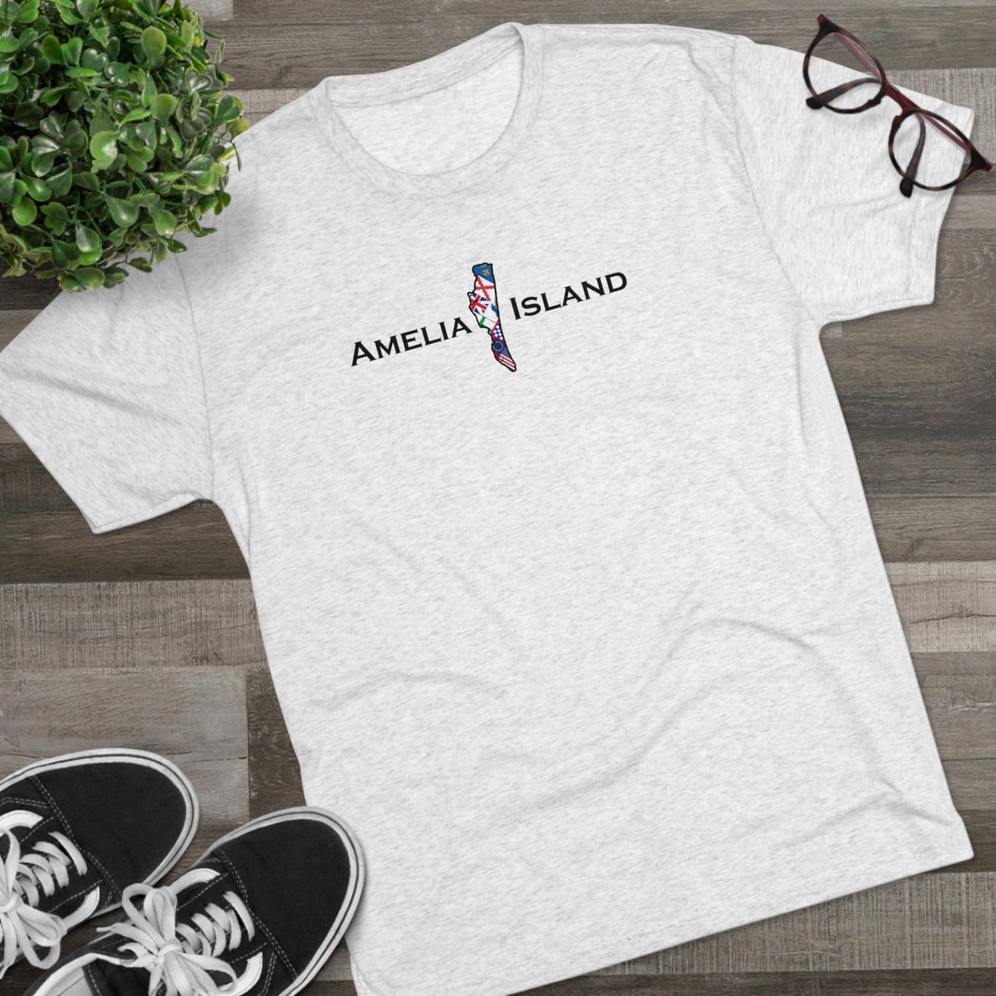 The Out of Towner (Unisex Tri-Blend Crew Tee)
