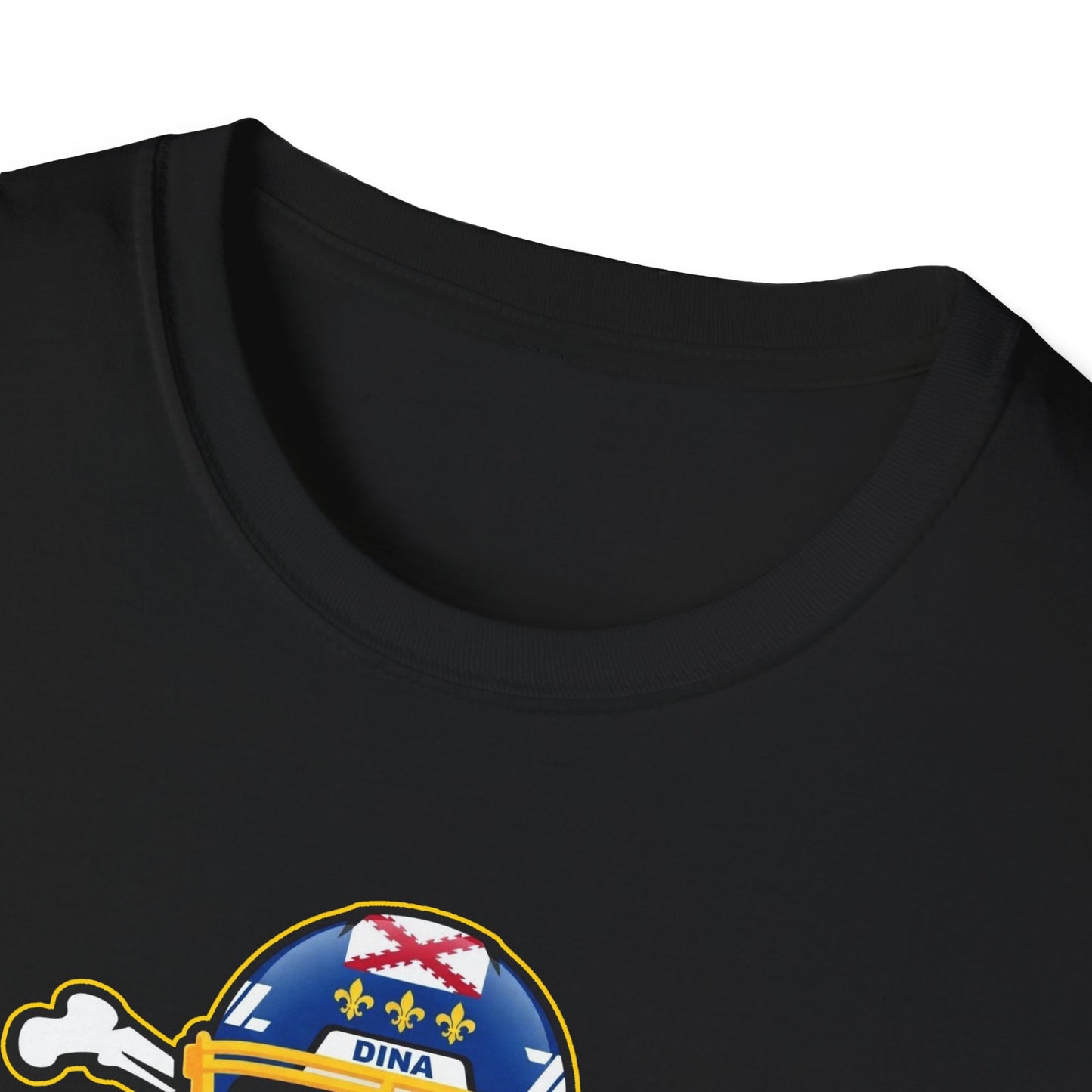 Blackshirts Skull Tee — Retro American Flag Helmet Pirate Graphic T-Shirt