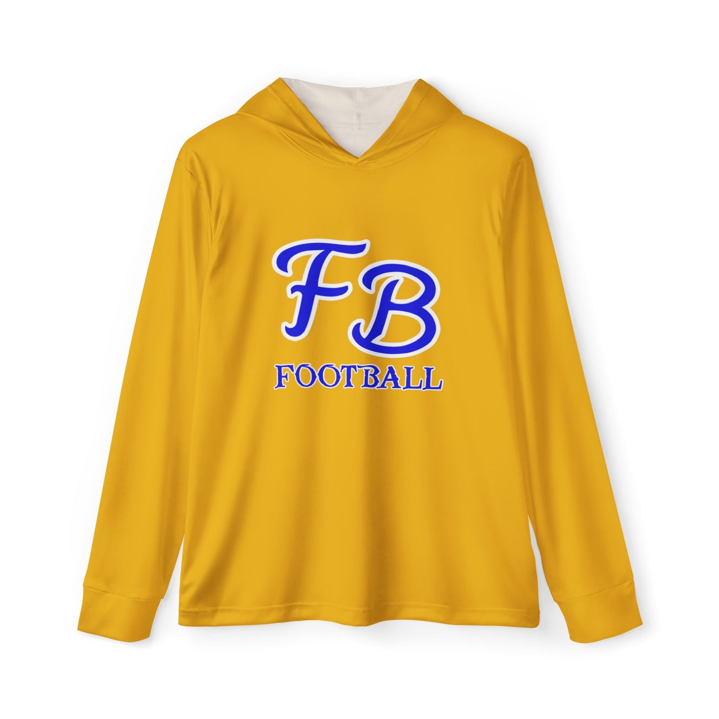 Football FB Logo Warmup Hoodie — Men's Athletic Team Hoodie