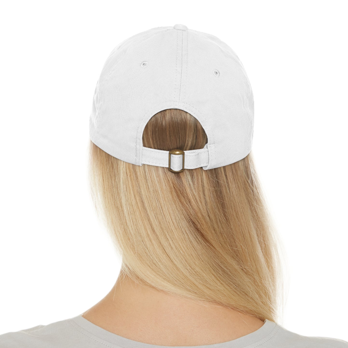 The Local - Dad Hat with Leather Patch (Rectangle)