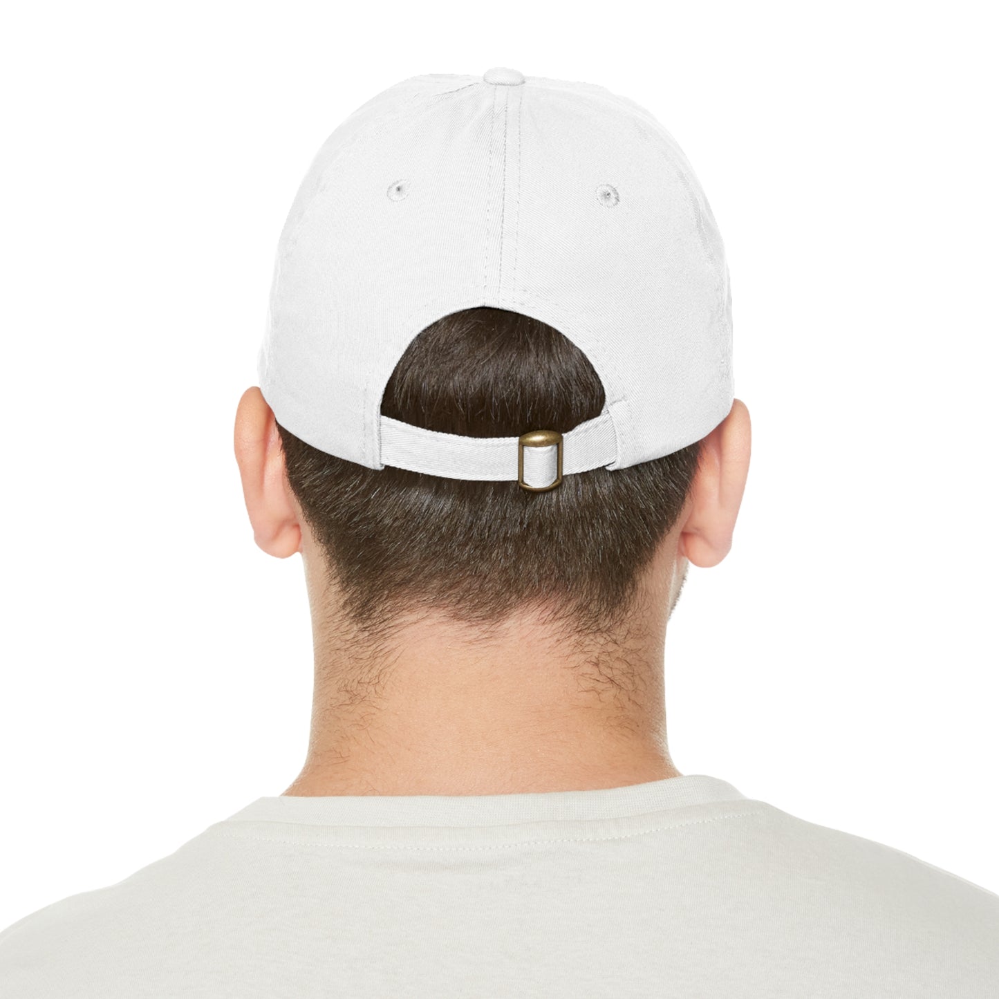 The Local - Dad Hat with Leather Patch (Rectangle)