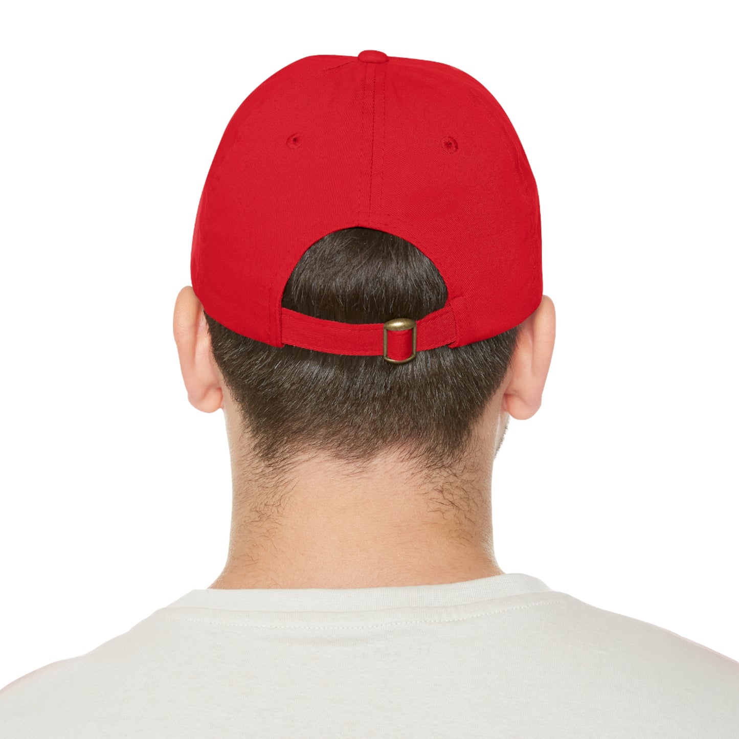 The Local - Dad Hat with Leather Patch (Rectangle)