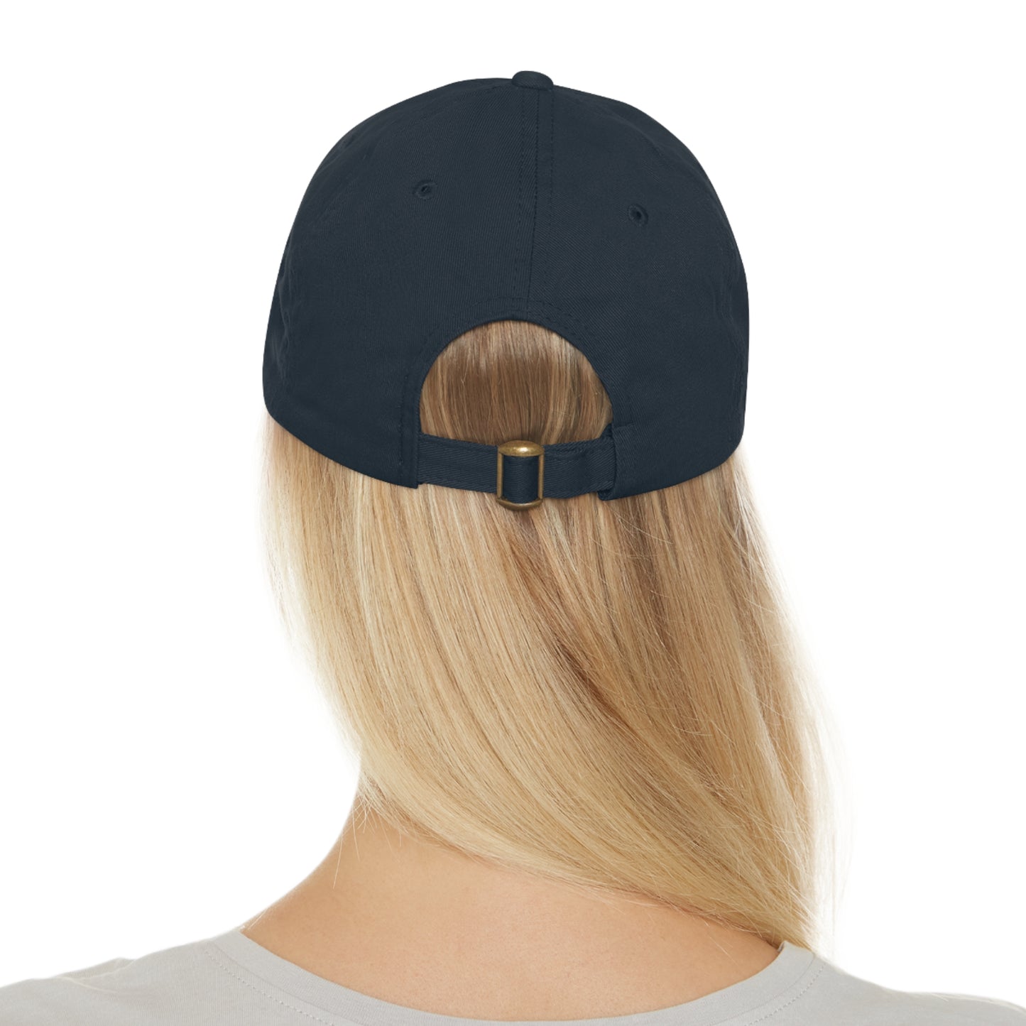 The Local - Dad Hat with Leather Patch (Rectangle)