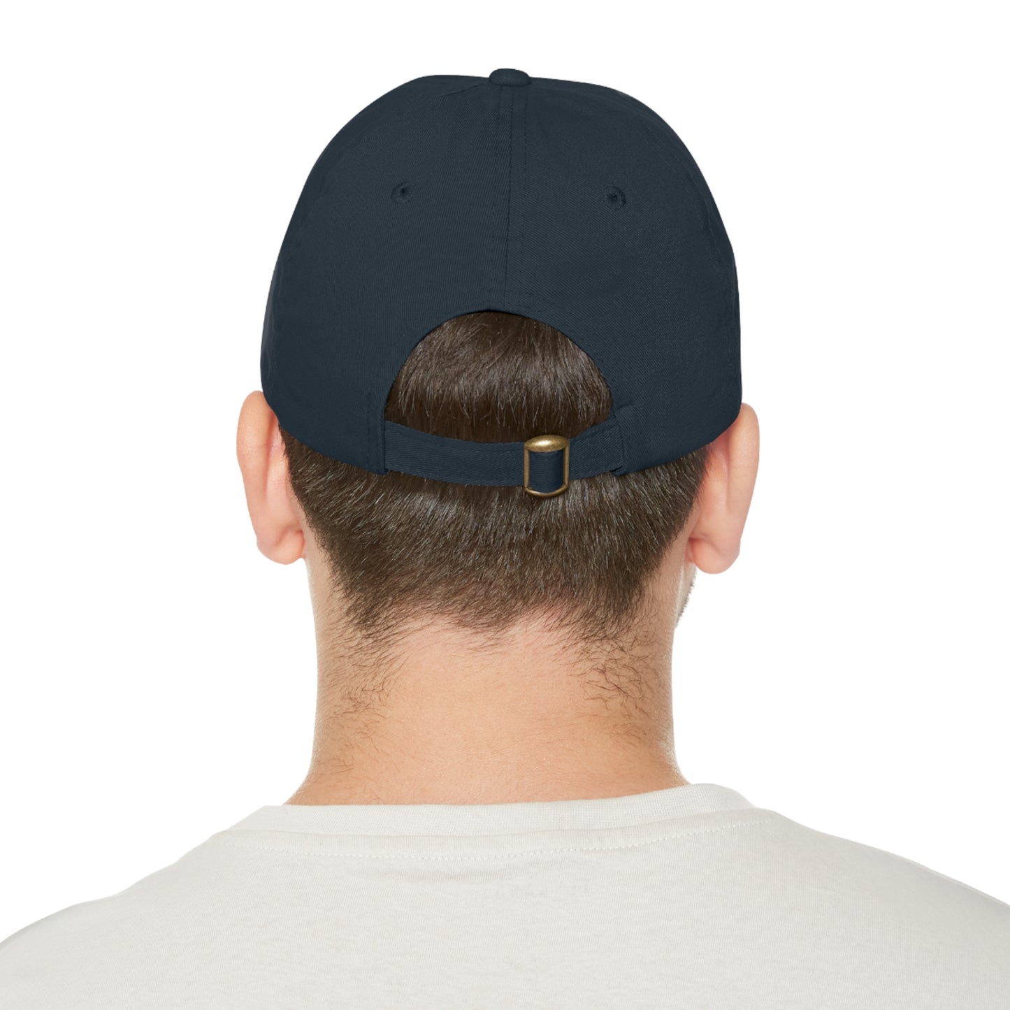 The Local - Dad Hat with Leather Patch (Rectangle)