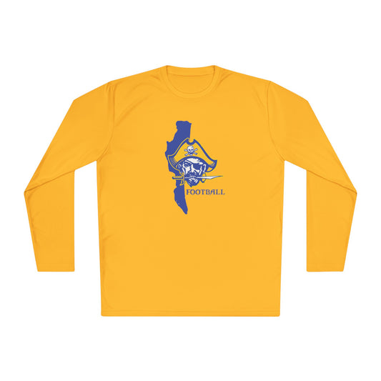 Pirate Football Tee — Lake State Logo Long-Sleeve
