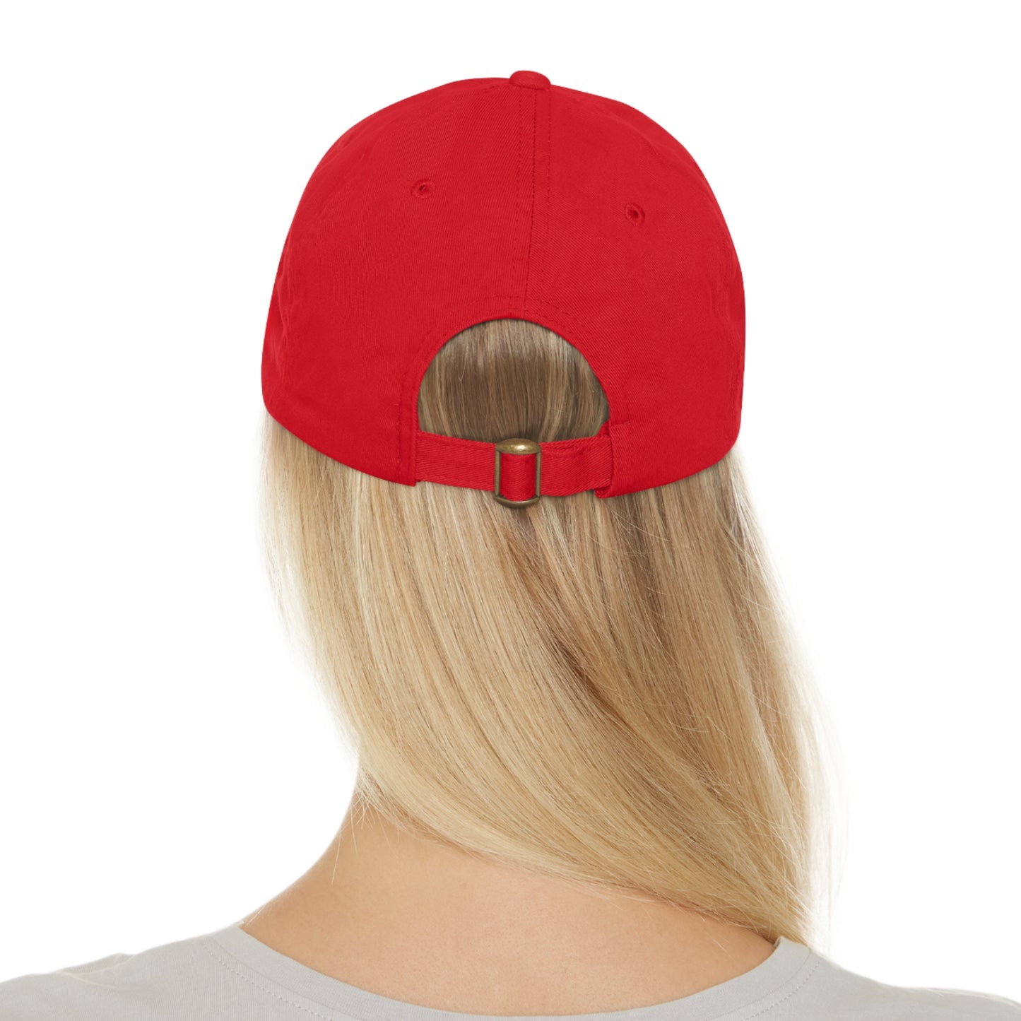 The Local - Dad Hat with Leather Patch (Rectangle)